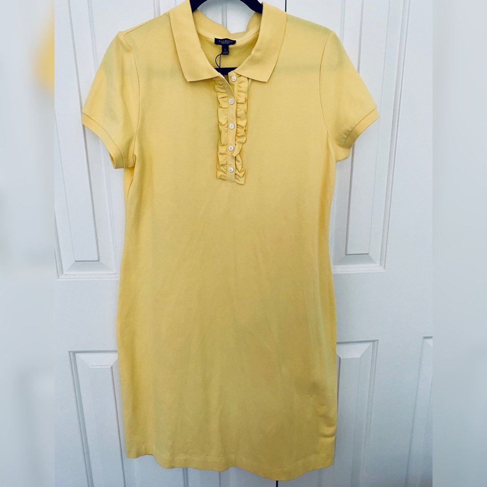 Talbots Yellow Polo Dress